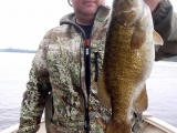 Smallmouth Bass Fishing on Lake of the Woods
