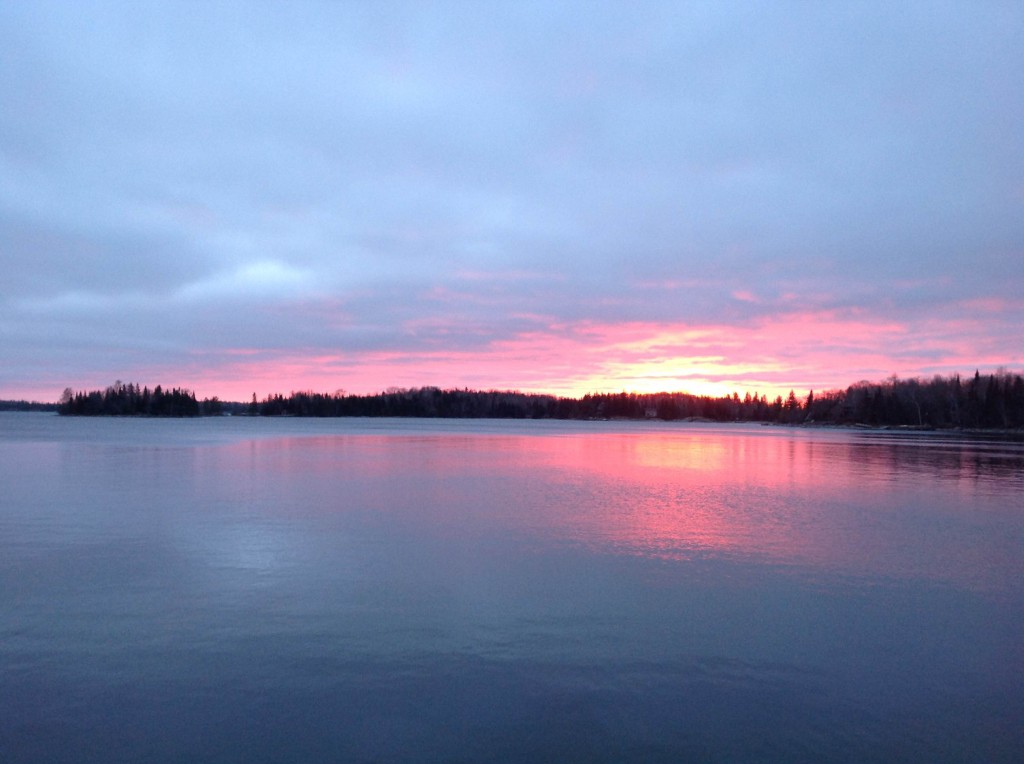 Sunset on Lake of The Woods